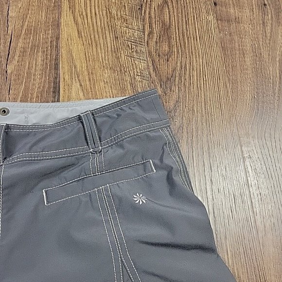 Gray A-Line Skort - Picture 8 of 9